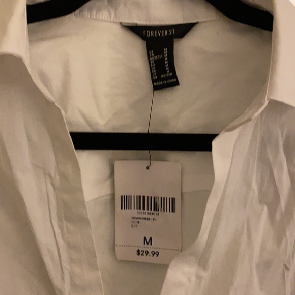 Forever 21 dress shirt mini dress - Picture 2 of 9